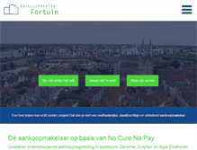 Tablet Screenshot of fortuinmakelaardij.nl